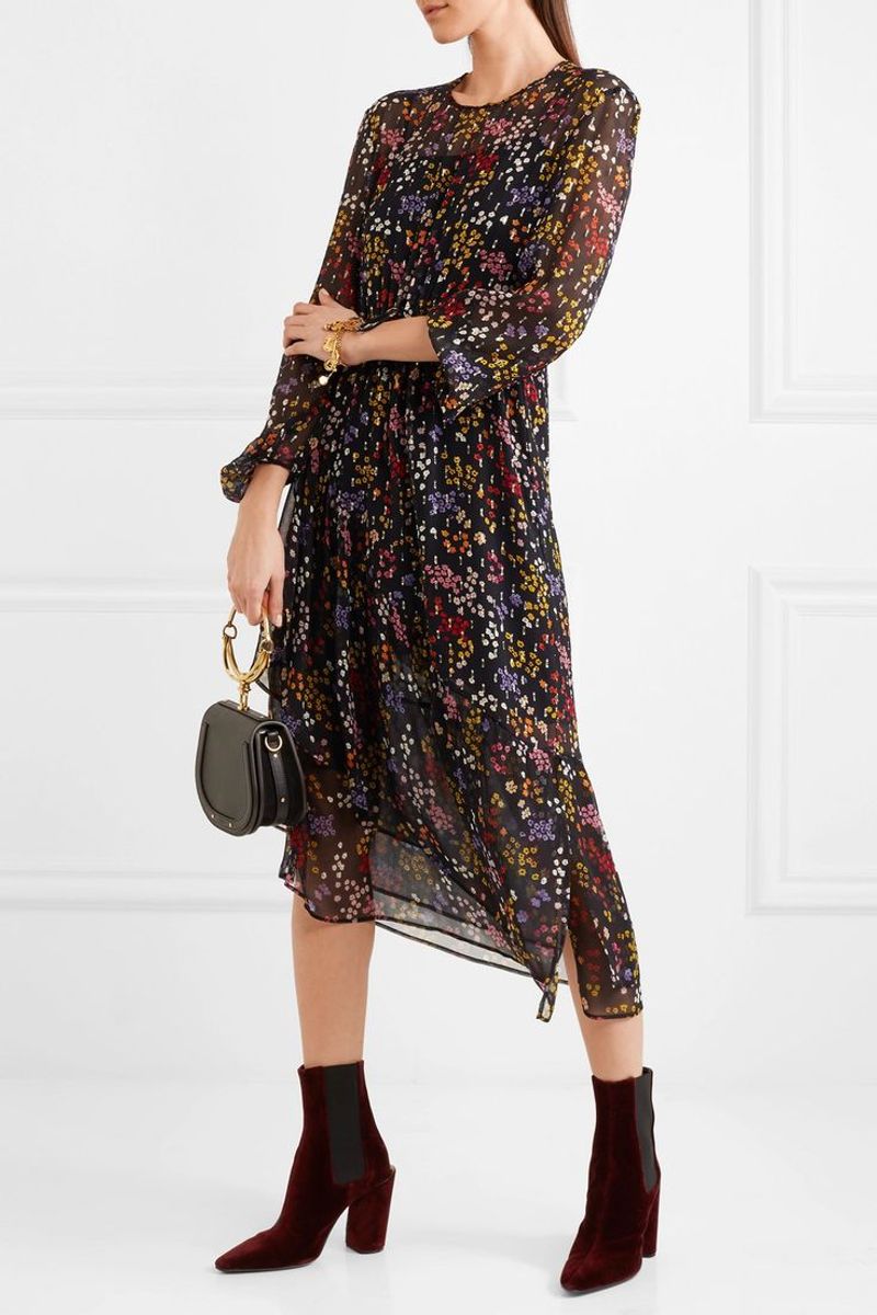 Boho-Inspired Floral Midi