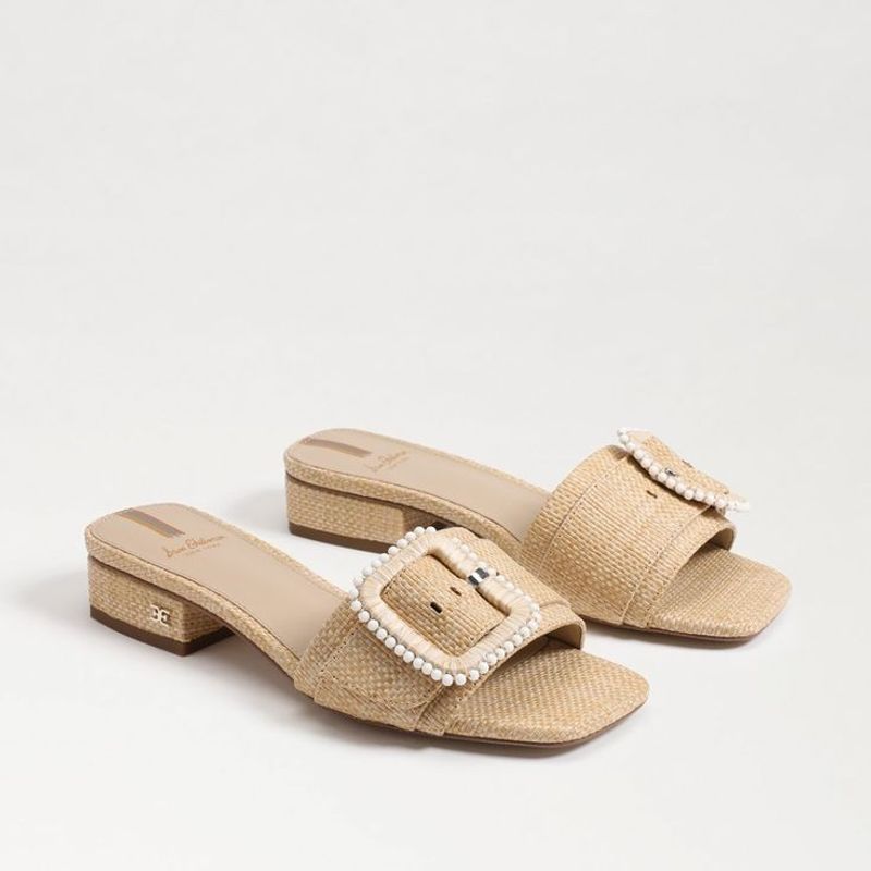 Sam Edelman Deacon Raffia Sandals