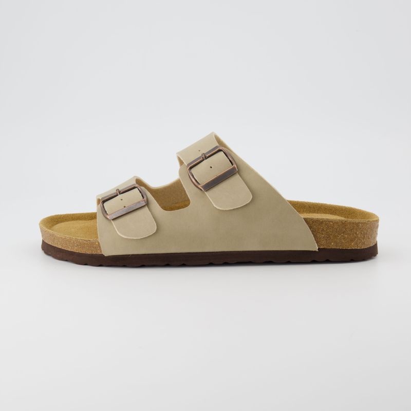 Cushionaire Lane Cork Double Buckle Slip-Ons