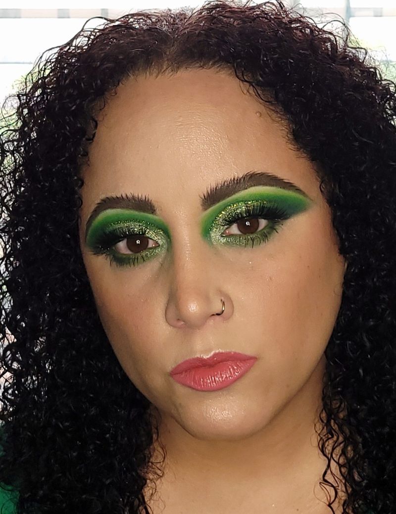 Very Dark and Harsh Makeup