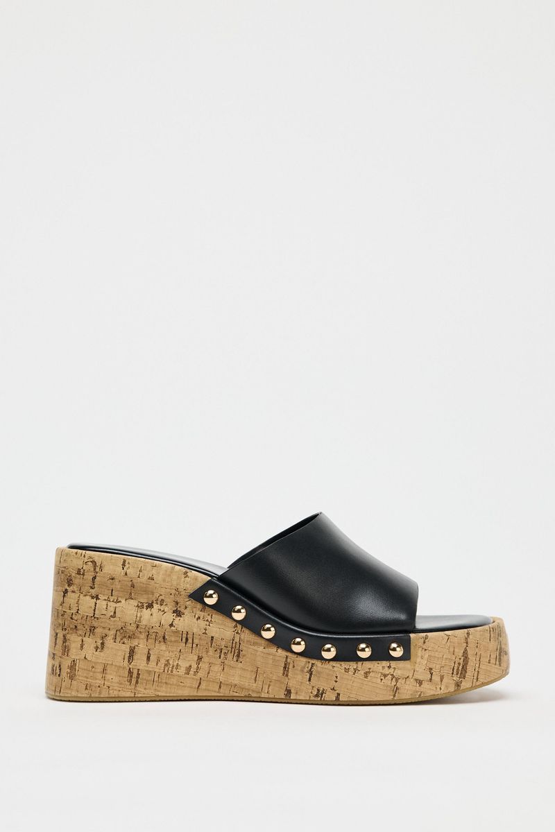 ZARA Studded Wedges