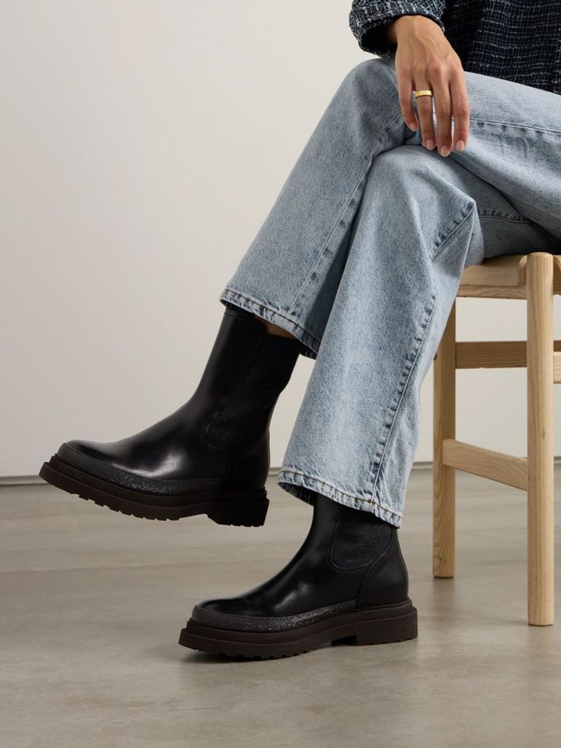 Heavy Lug-Sole Boots