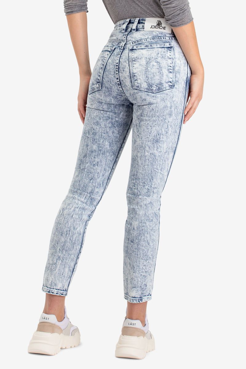 Acid-Washed Jeans