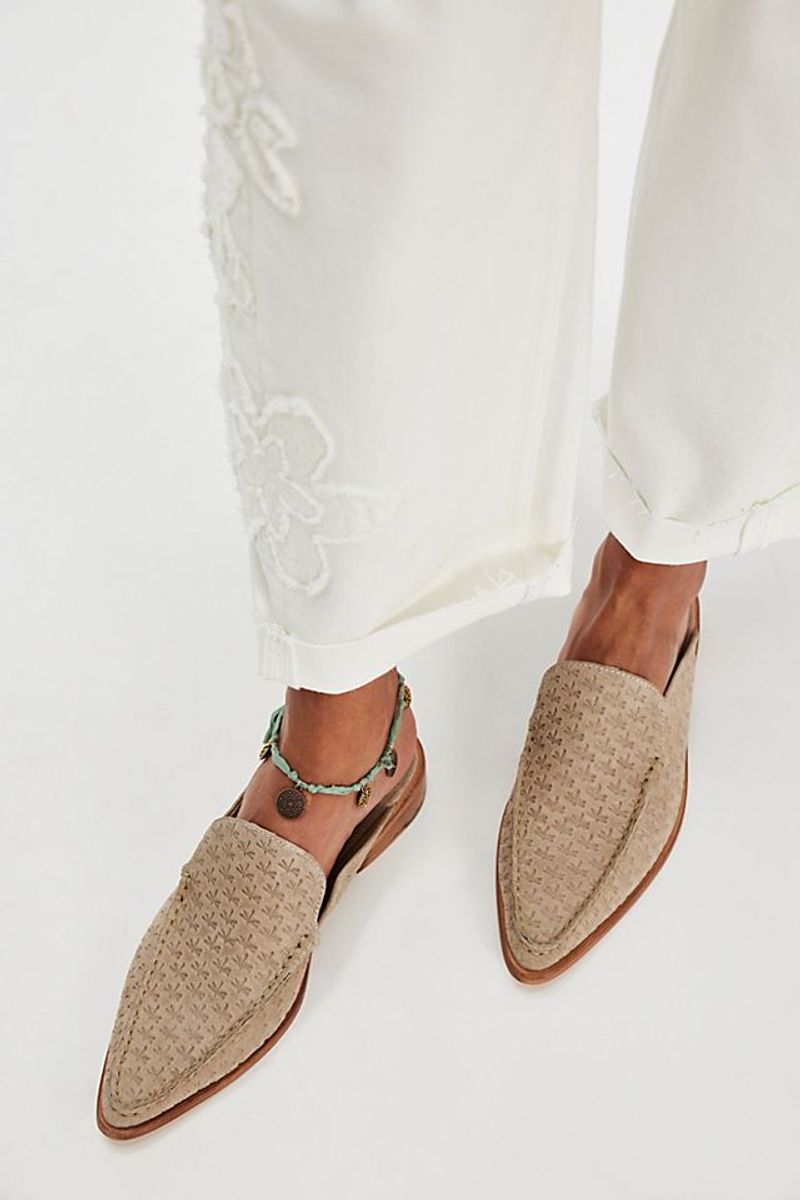 Backless Loafers with Overly Pointy Toes