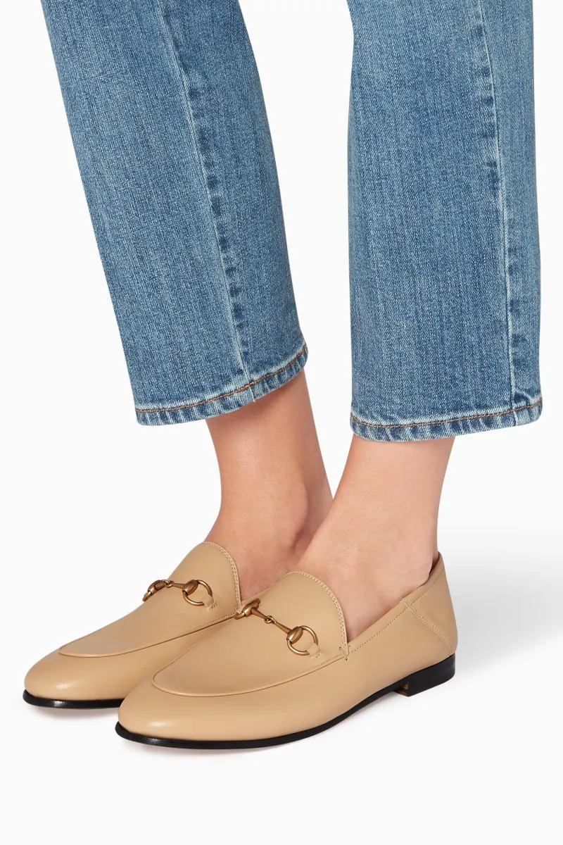 Loafers with a Gold Accent or Horsebit Detail