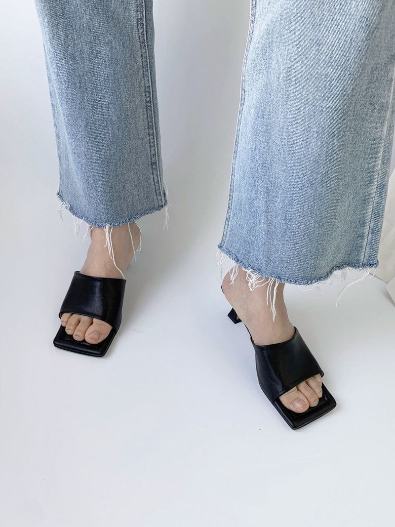 Square Toe Mules (Overdone Variants)
