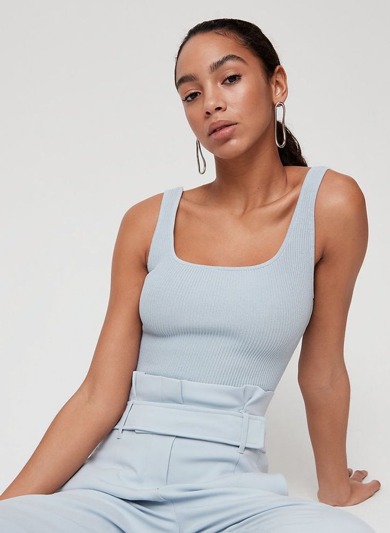 Aritzia Babaton Sculpt Knit Tank